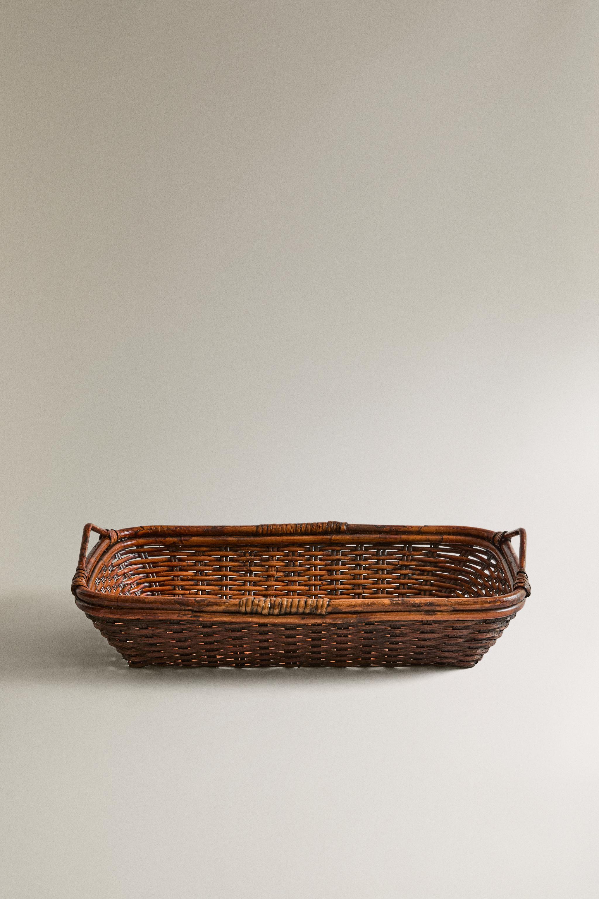 RATTAN FRUIT BASKET